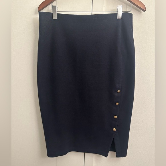 Ralph Lauren Blue Midi Skirt - Picture 6 of 12